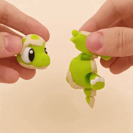Flexi Baby Dino Brachiosaurus view 2