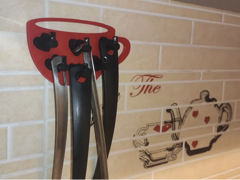 Cute coffee cup spoon holder