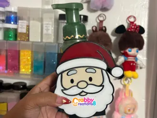 Santa Bath and Body Soap Holder