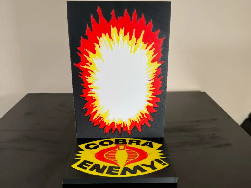 Classified Cobra Display Stand