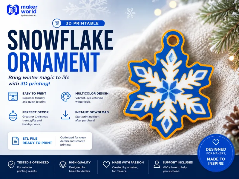 Snowflake Ornament