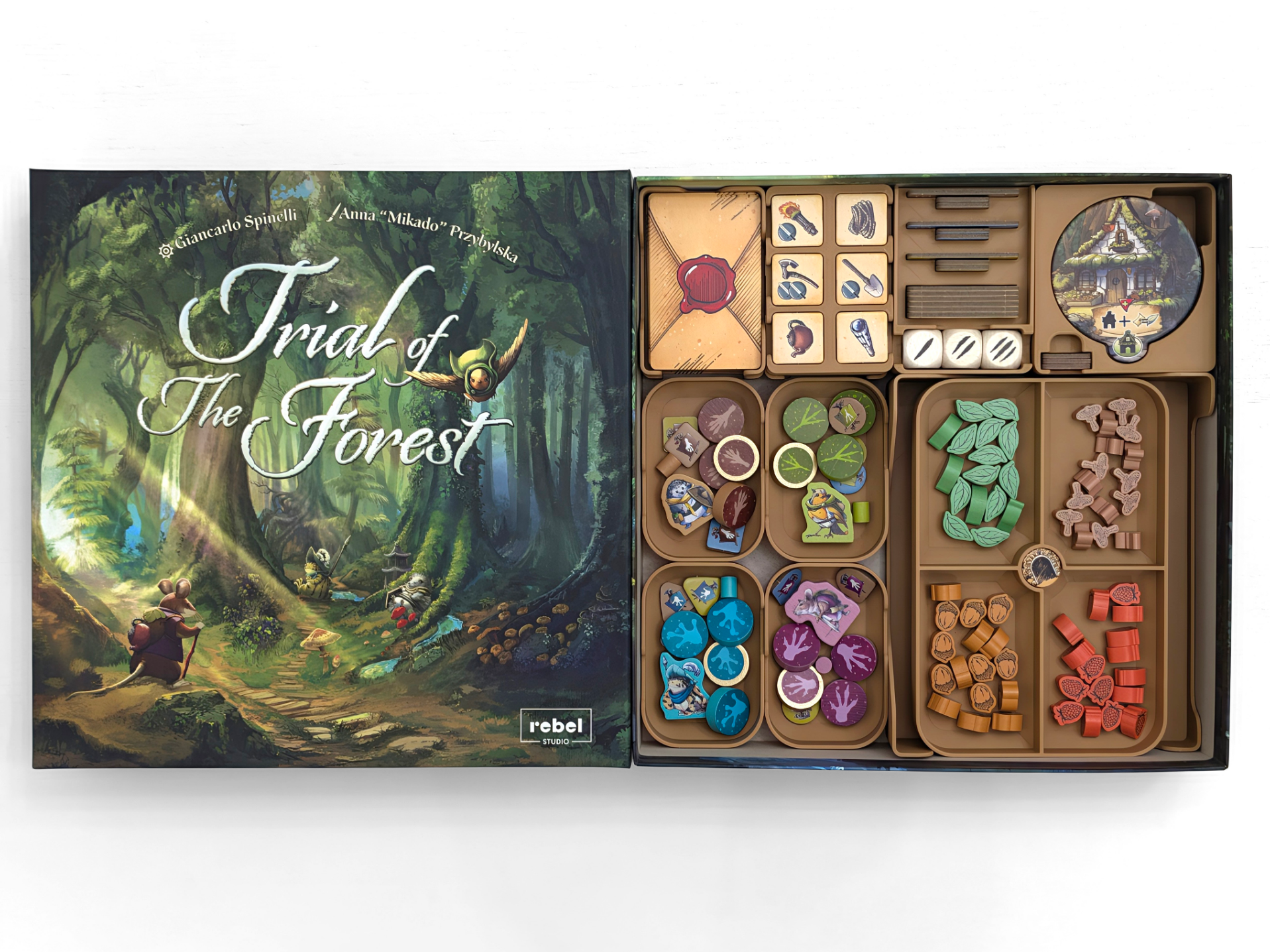 The Trial of the Forest - Organizer Insert