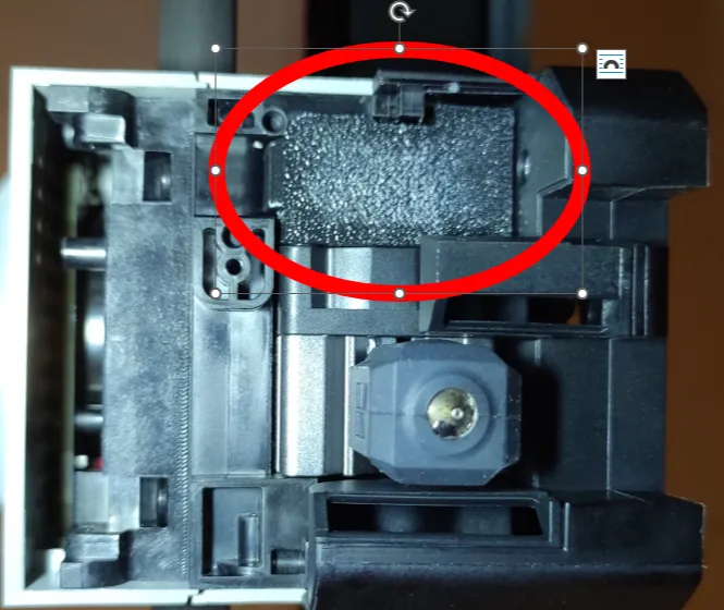 Minimalistic P1 Nozzle cooler heat block 