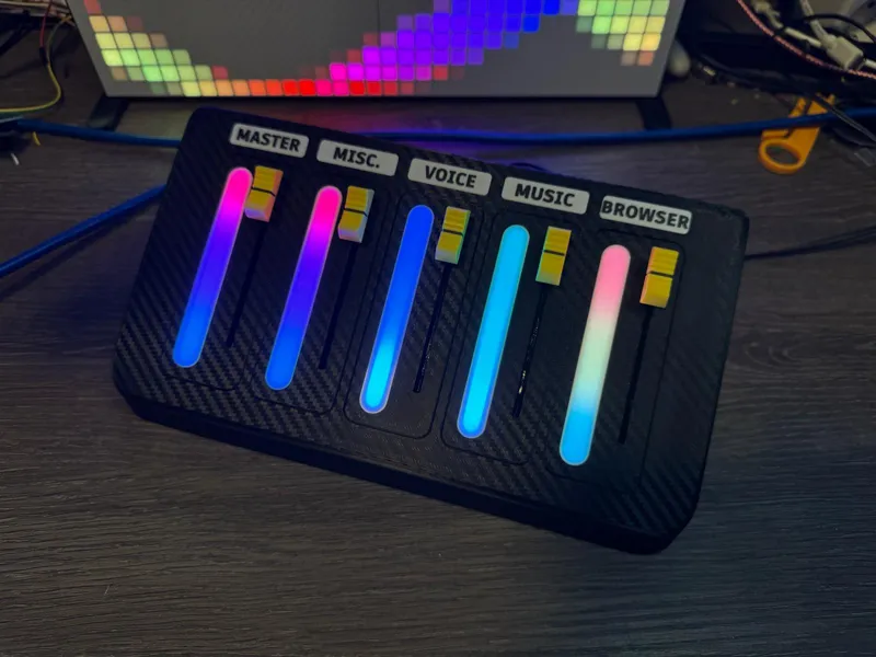 Volume Mixer - 5 channel (Deej)