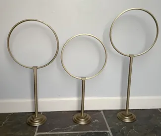 Quidditch rings tabletop ping pong set