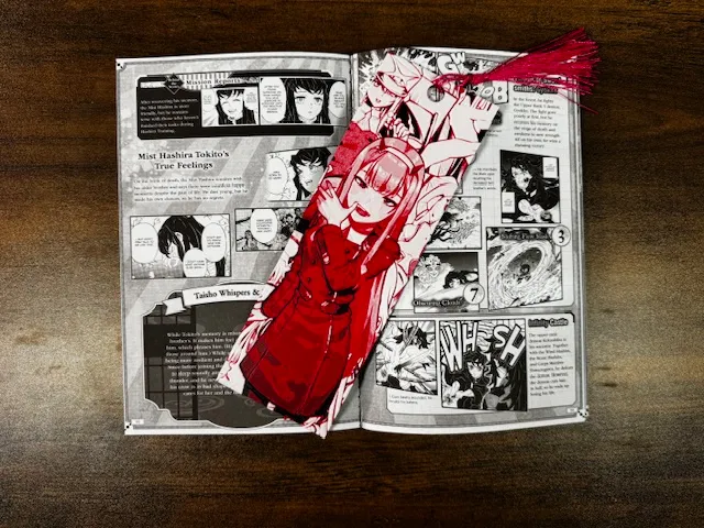 Zero Two Manga Print Bookmark