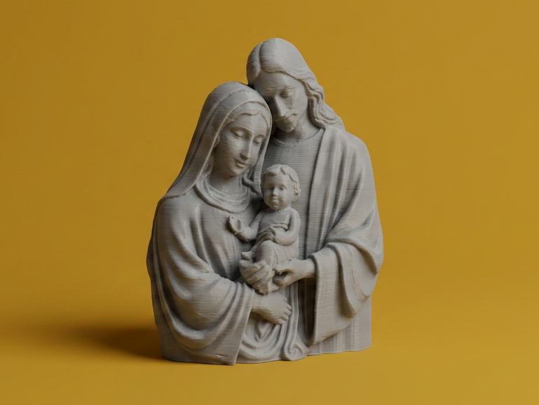 Holy Family Figurine – Mary, Joseph and Child
