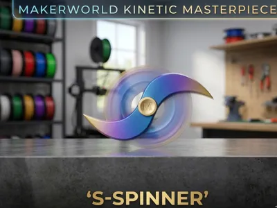 The S-Curve Spinner|High-Performance|SpinnerFidget