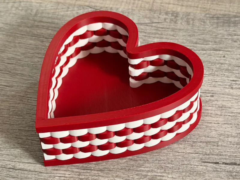 Heart Basket for Valentine's Day