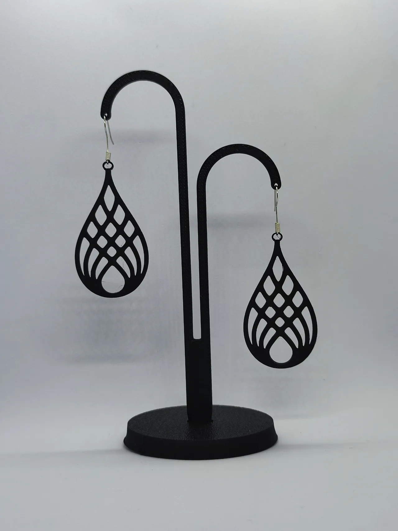 Pendientes Celosía Negra view 2