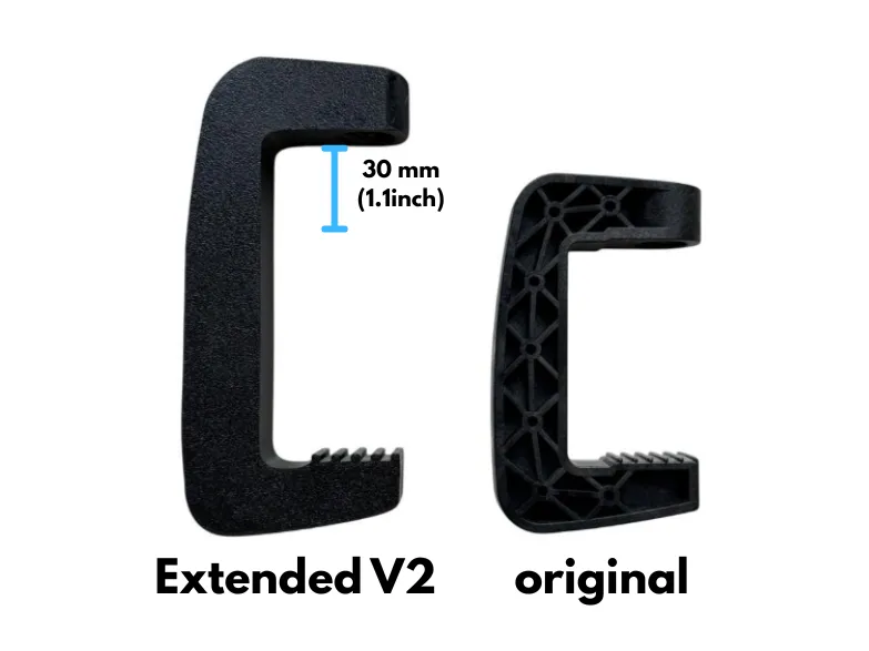G29 Extended Mounting Clamps for Big Desks