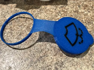 Fiat Ulysse windshield washer fluid cap