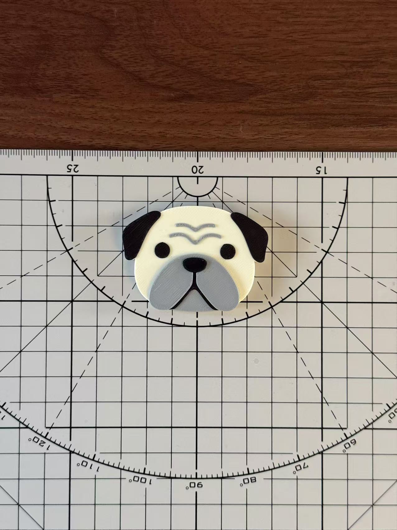 Miniatura 12 do modelo 3D 【狗狗头像冰箱贴】一组12个/AMS/哈士奇/柴犬/比格/雪纳瑞/萨摩耶/泰迪