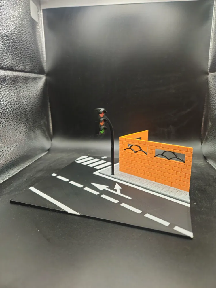 Street diorama display stand - Free 3D Print Model - MakerWorld
