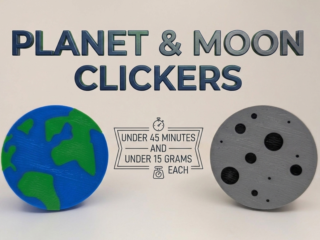 Planet & Moon Clickers