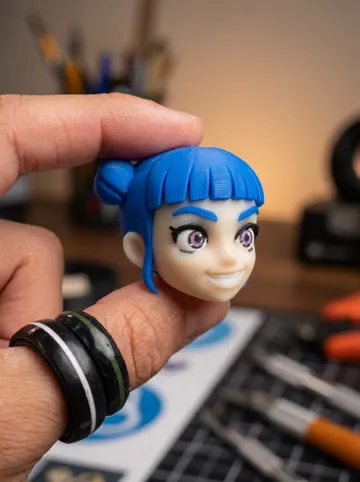 Llavero: ZOEY – HUNTR/X, Demon Hunter Keychain — vista de referencia 4
