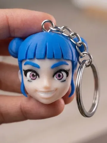 Llavero: ZOEY – HUNTR/X, Demon Hunter Keychain — vista de referencia 2