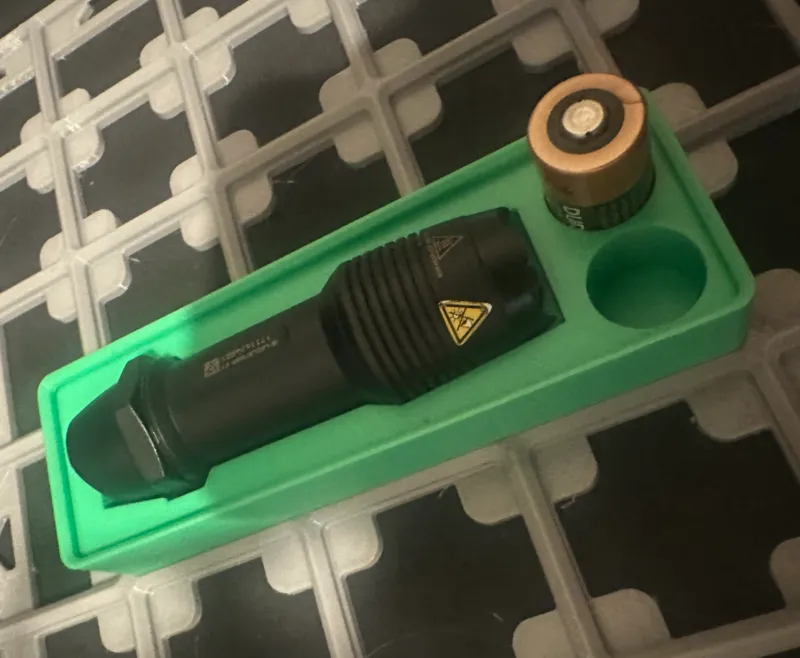 LED Lenser F1 gridfinity 