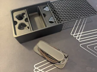 KZ Earbud Container Slot for IEM Cable