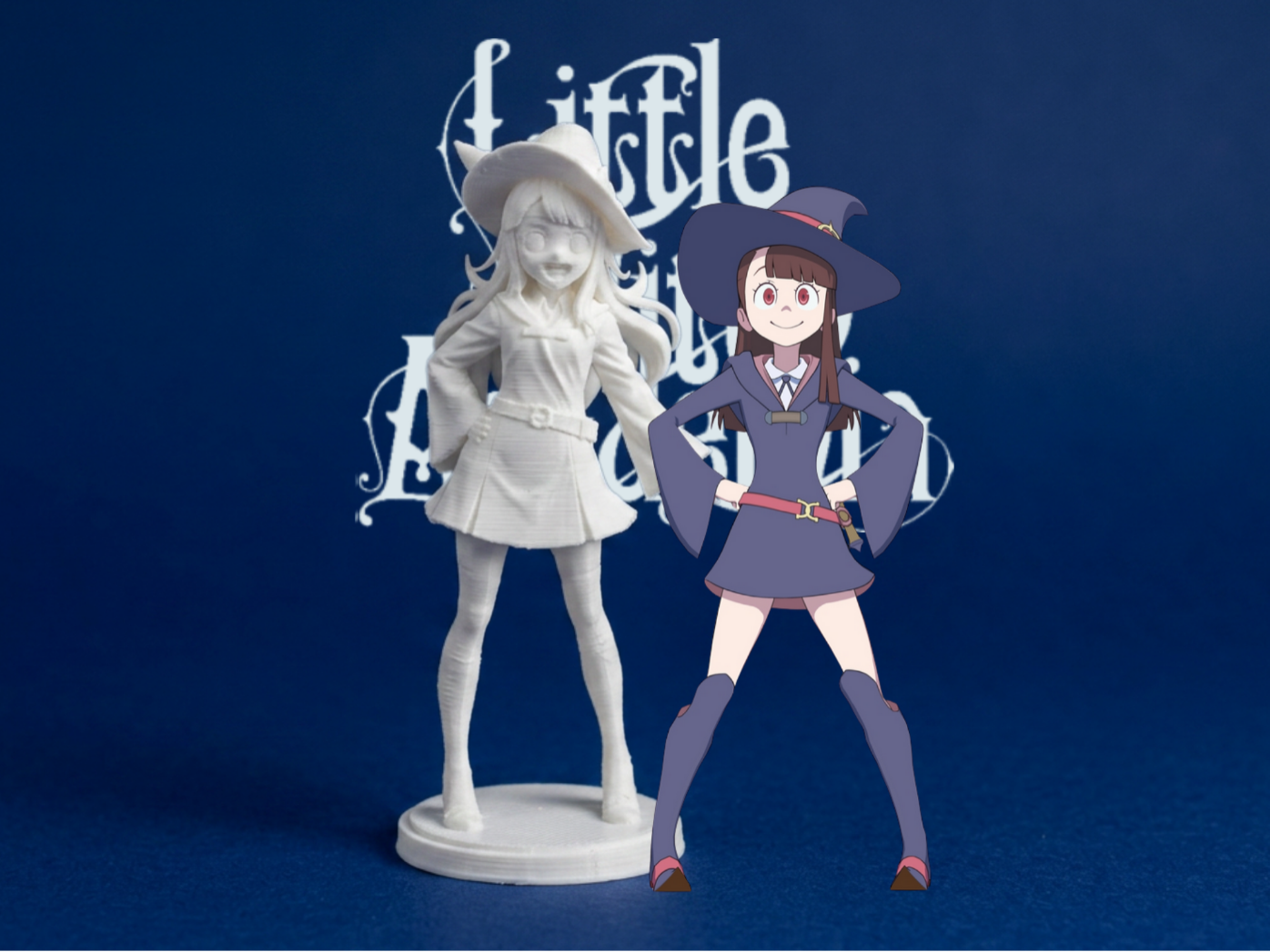 スーツ akko Atsuko Akko Kagari from Little Witch Academia - Free 3D Print