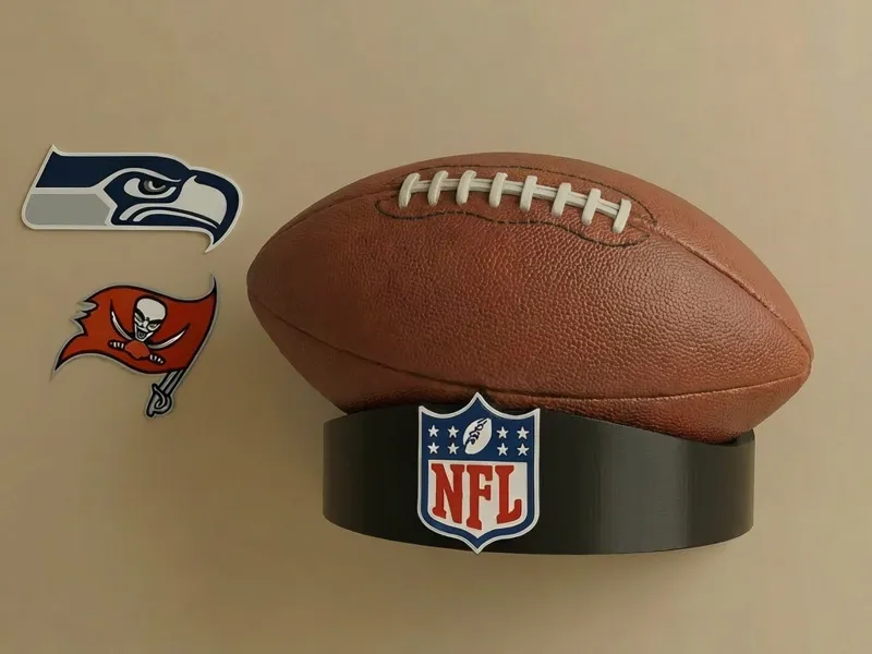 NFL Football Wandhalter
