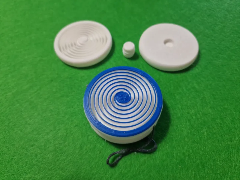 Spiral yo-yo