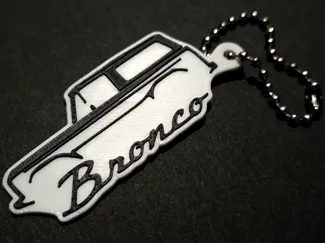 1970 Bronco Keychain