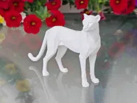 low poly Cheetah