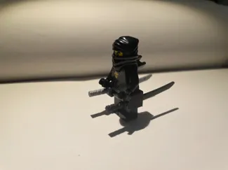 Sword holder for minifigures (double katana)