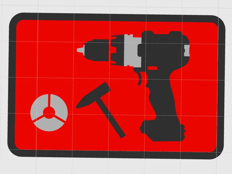 Tool type mark Parkside - Impact drill
