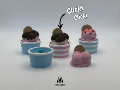 Triple Scoop Ice Cream Clicker