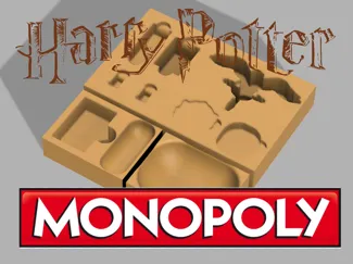 Harry Potter Monopoly organizer