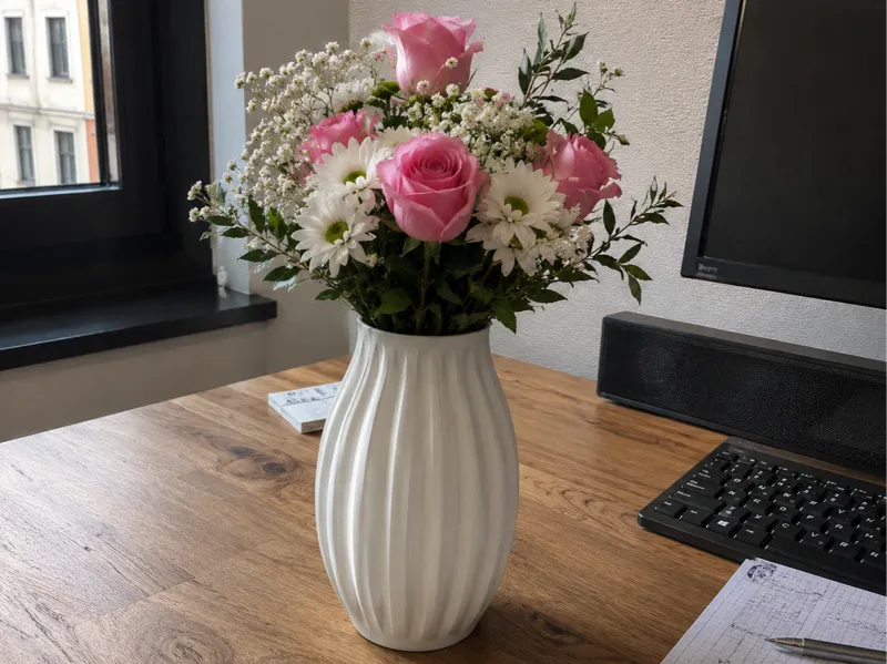 modern vase