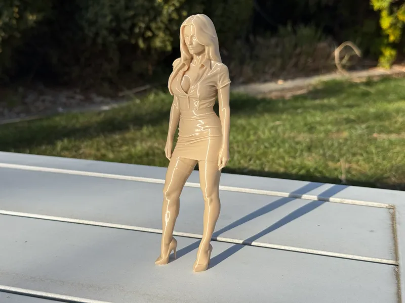 Stylish Office Lady Figurine - sexy girl noAMS