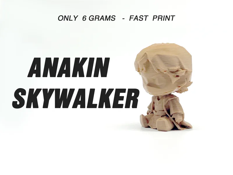 Mini Anakin  Keychain