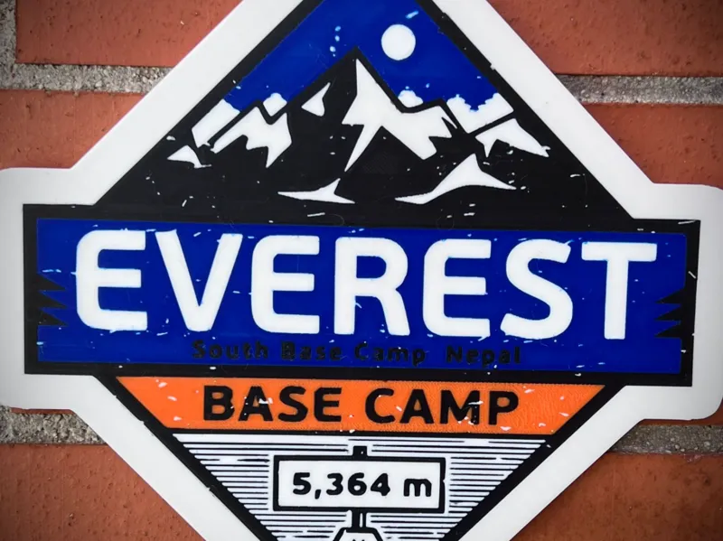Wall Art Everest Base Camp