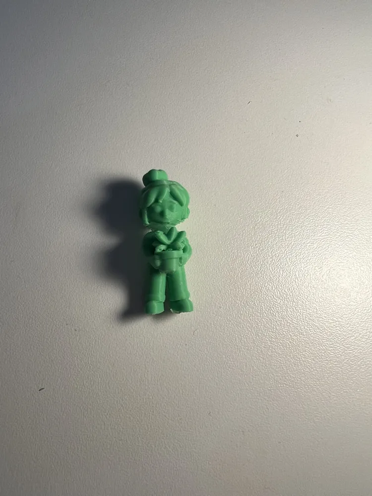 Builder Hero Mini Figure - Cute Desk Collectible - Free 3D Print Model ...