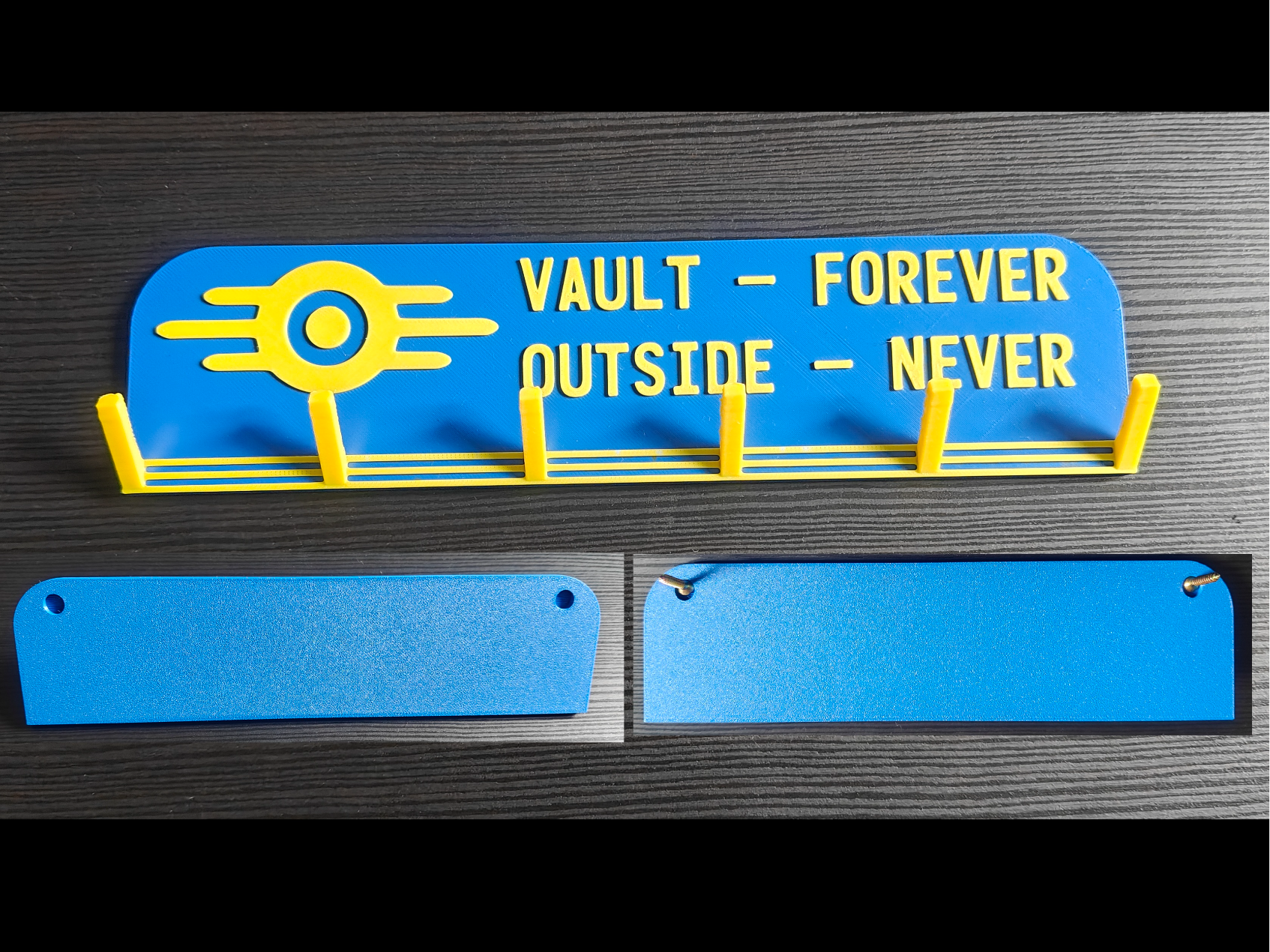 Fallout themed key hook hanger