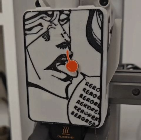 Jojo's Kakyoin Lero Lero A1 Cover Faceplate
