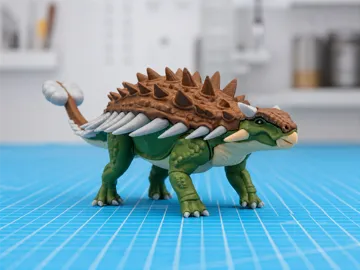 Accesorio para impresora 3D: 写实甲龙 19.7cm 多色分件|无需AMS — vista de referencia 4