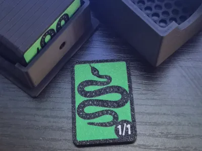 MTG Snake Mini Token