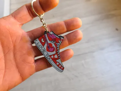Nike Air Jordan 1 Valentine's Day Keychain
