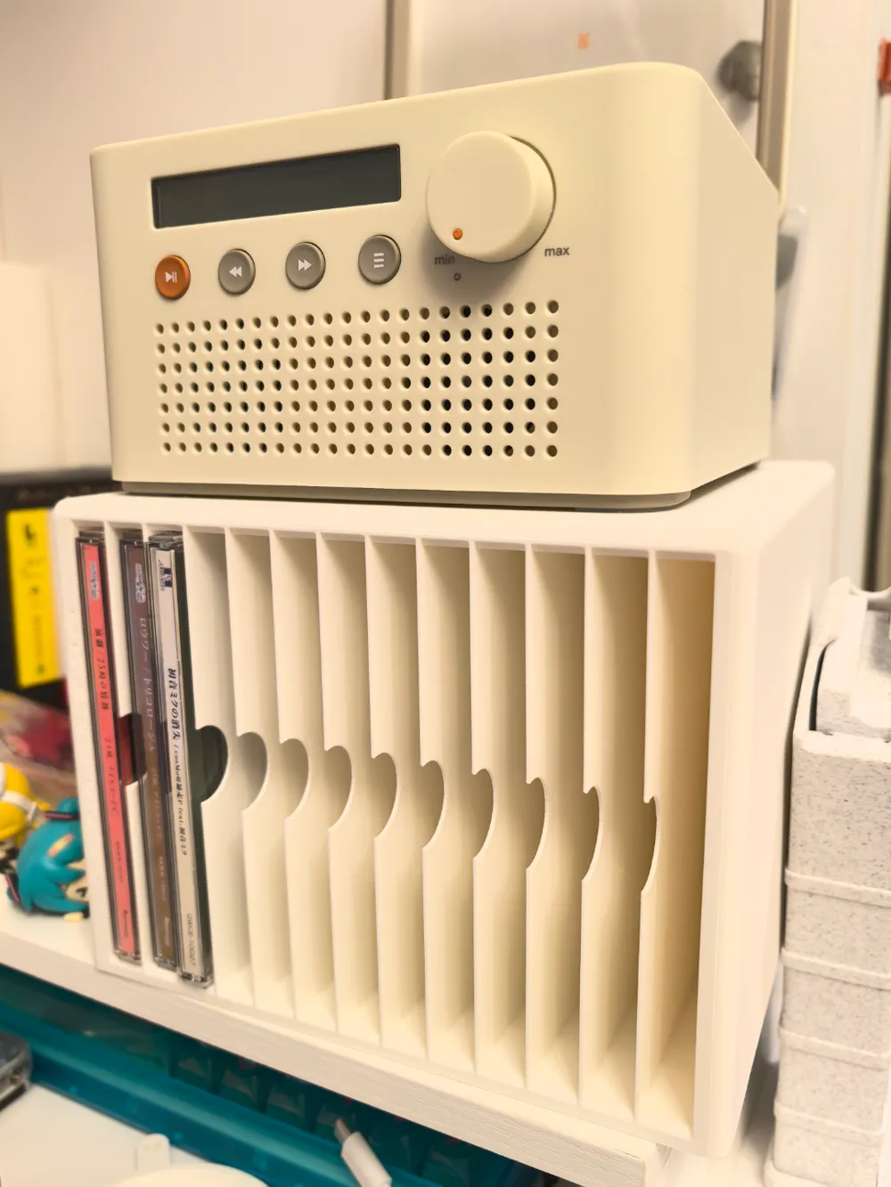 CD Album Storage Rack CD&DVD Holder by Lll MakerWorld: Download Free 3D ...