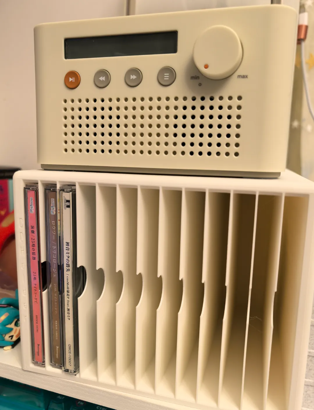 3d Print Cd Rack CD Album Storage Rack CD&DVD Holder - Free 3D Print Model - MakerWorld