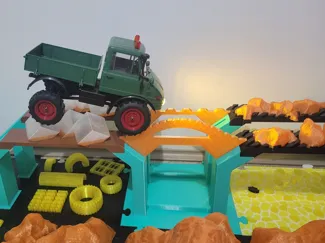 Over & under bridges, RC Crawler park from Rich T
