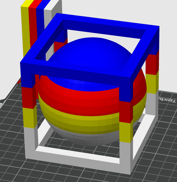 Miniatura 2 do modelo 3D ball cage 