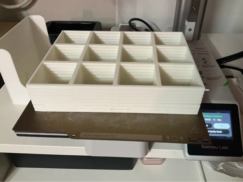 4x3 Superlight Gridfinity stacked baseplates 