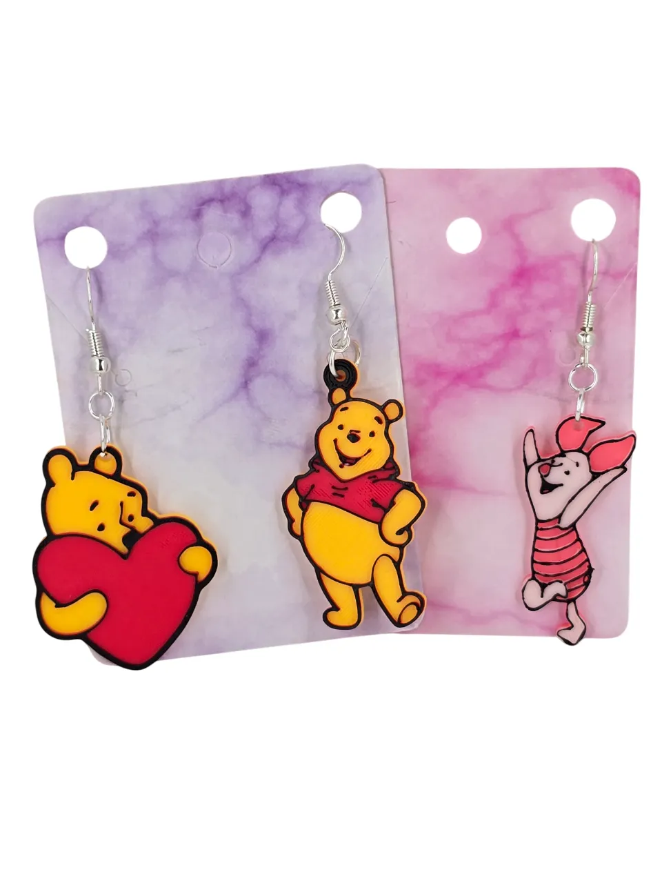 Pooh and Piglet Earrings view 2
