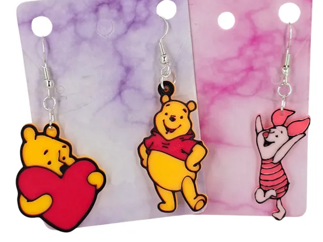Pooh and Piglet Earrings