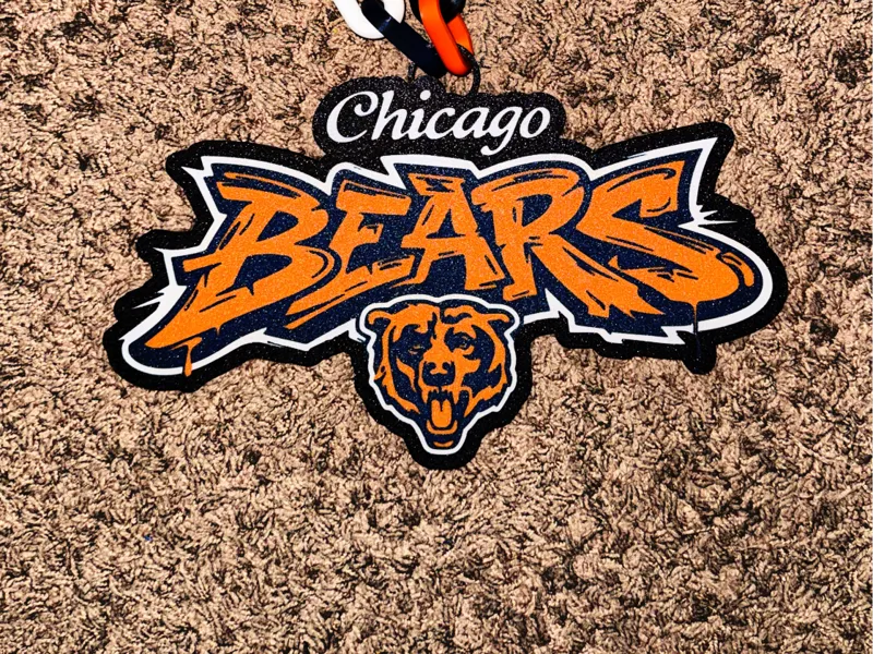 Chicago Bears Oversized Necklace